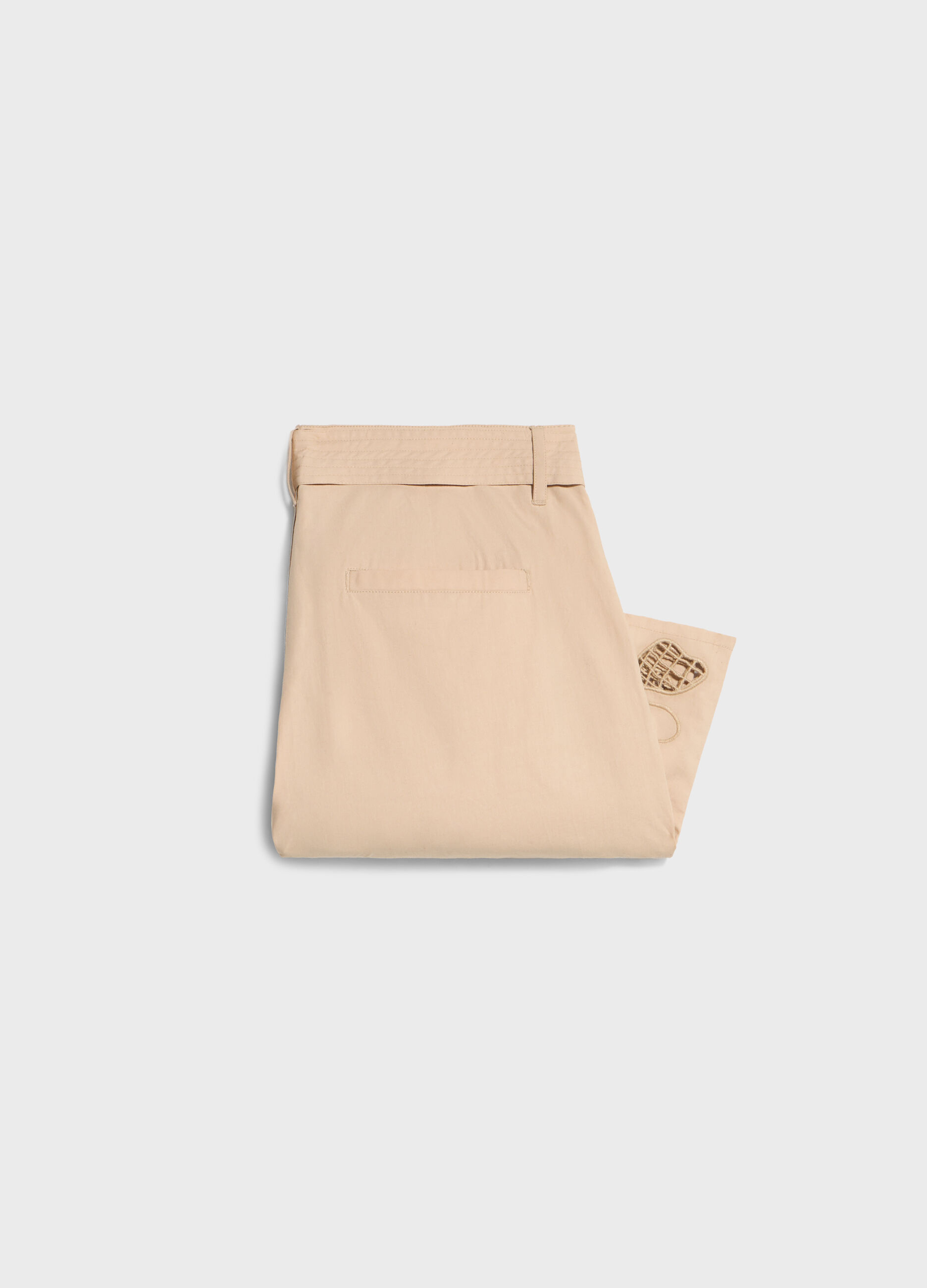 Shorts in cotone con ricamo_6